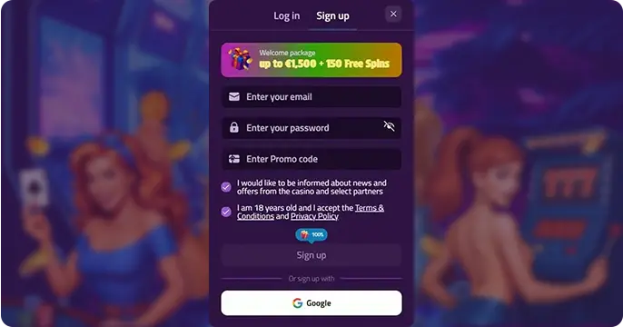 Retrozino Registratie